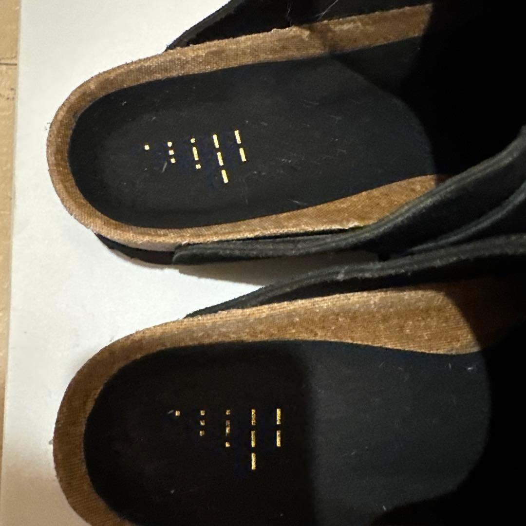 OUAT BLACK SPACE CLOGS ミュール サンダル