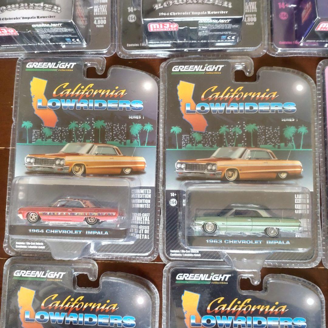 GREENLIGHT California Lowriders 10台セット