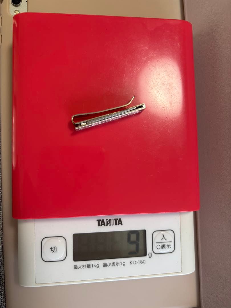 希少　ヴィンテージ　スターリングシルバー エングレーブ ネクタイピン