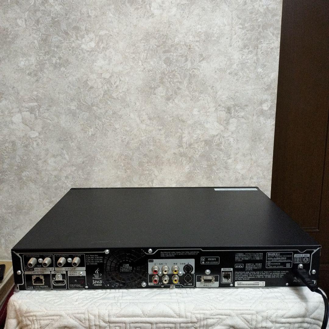 【動作確認済】SONY ブルーレイレコーダーBDZ-RS15