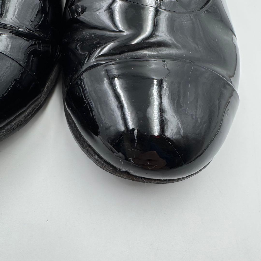 CHANEL シャネル　ココマーク　カメリア　ブラック　エナメル　サイズ37