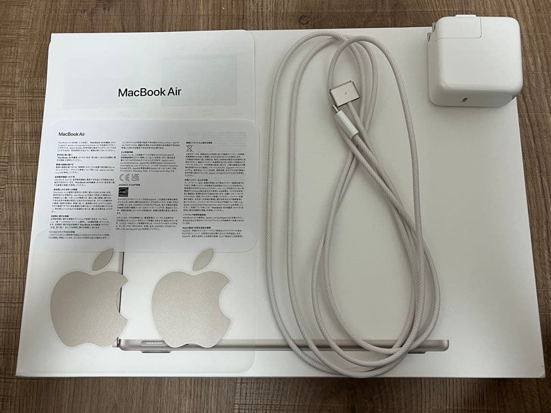 MacBook Air スターライト 日本語配列 本体