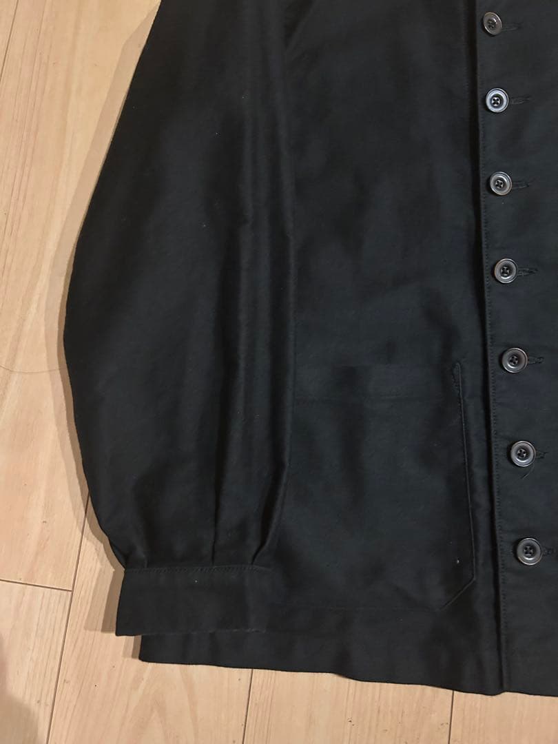 ルサンパレイユ 2nd ブラック モールスキンジャケット