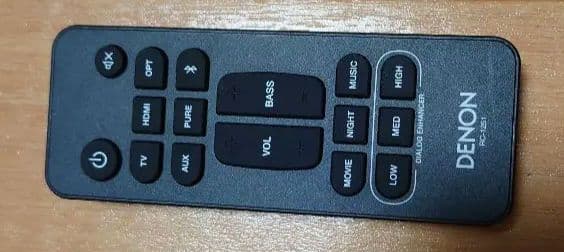 デノン Denon サブウーハー内蔵サウンドバー DHT-C210