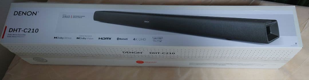 デノン Denon サブウーハー内蔵サウンドバー DHT-C210