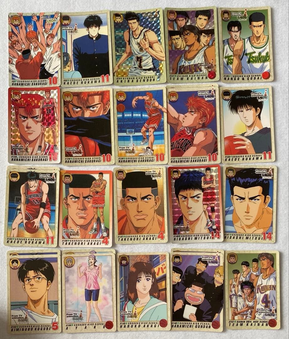 レア多数　スラムダンク　カードダス　　SLAMDUNK バンダイ　当時物