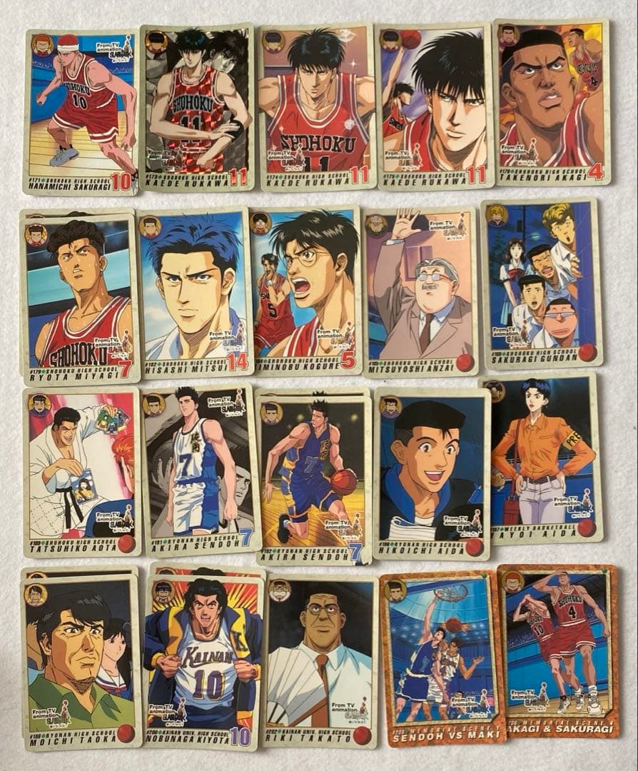 レア多数　スラムダンク　カードダス　　SLAMDUNK バンダイ　当時物
