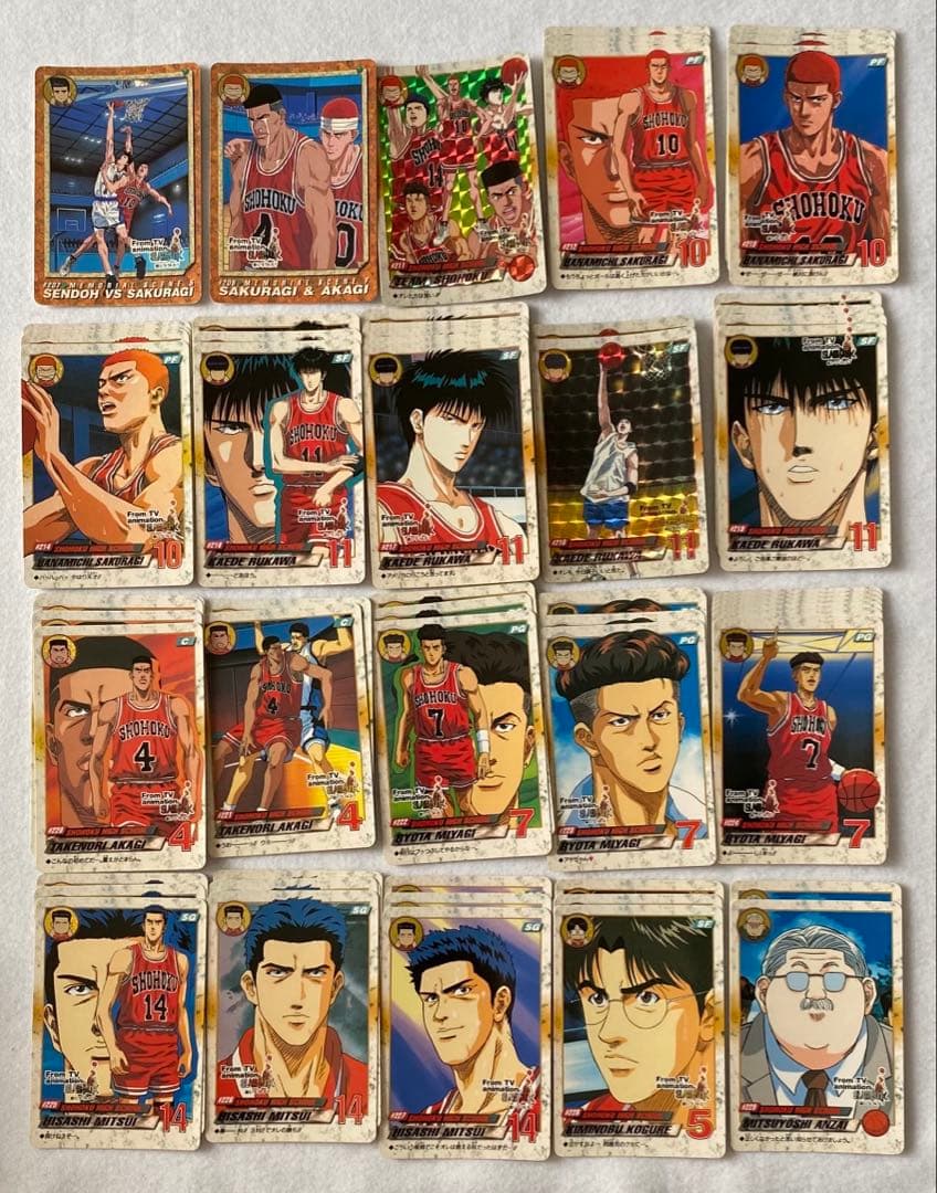 レア多数　スラムダンク　カードダス　　SLAMDUNK バンダイ　当時物