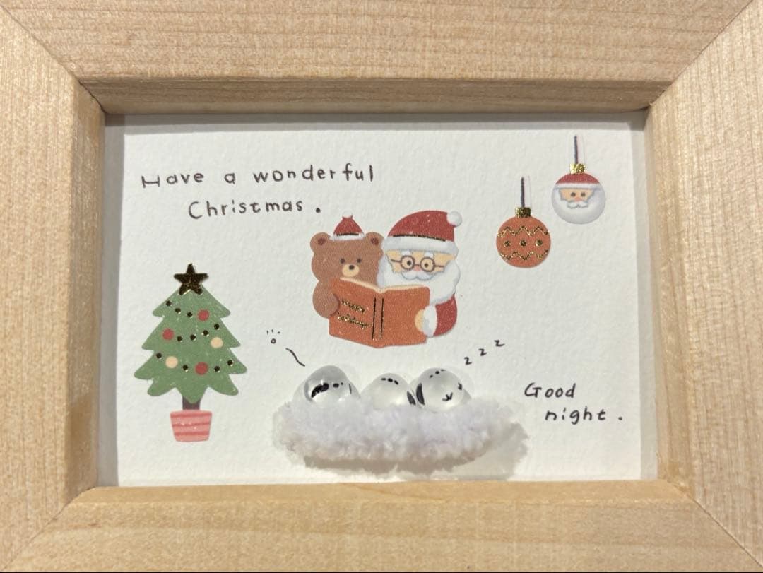 ティーカップパンダ＊ シーグラスアート