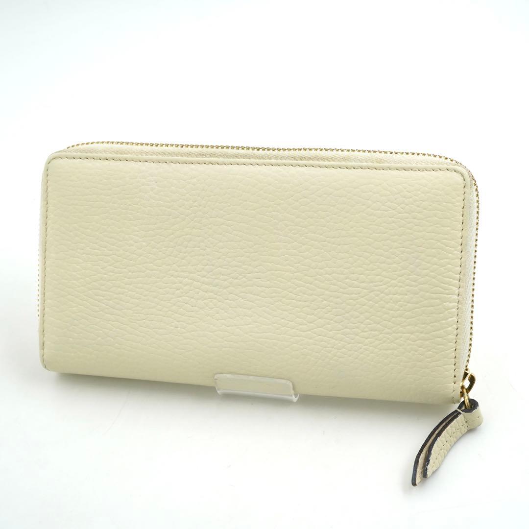 ✨未使用に近い✨　GUCCI長財布　マーモント　エンボスロゴ　ラウンドファスナー