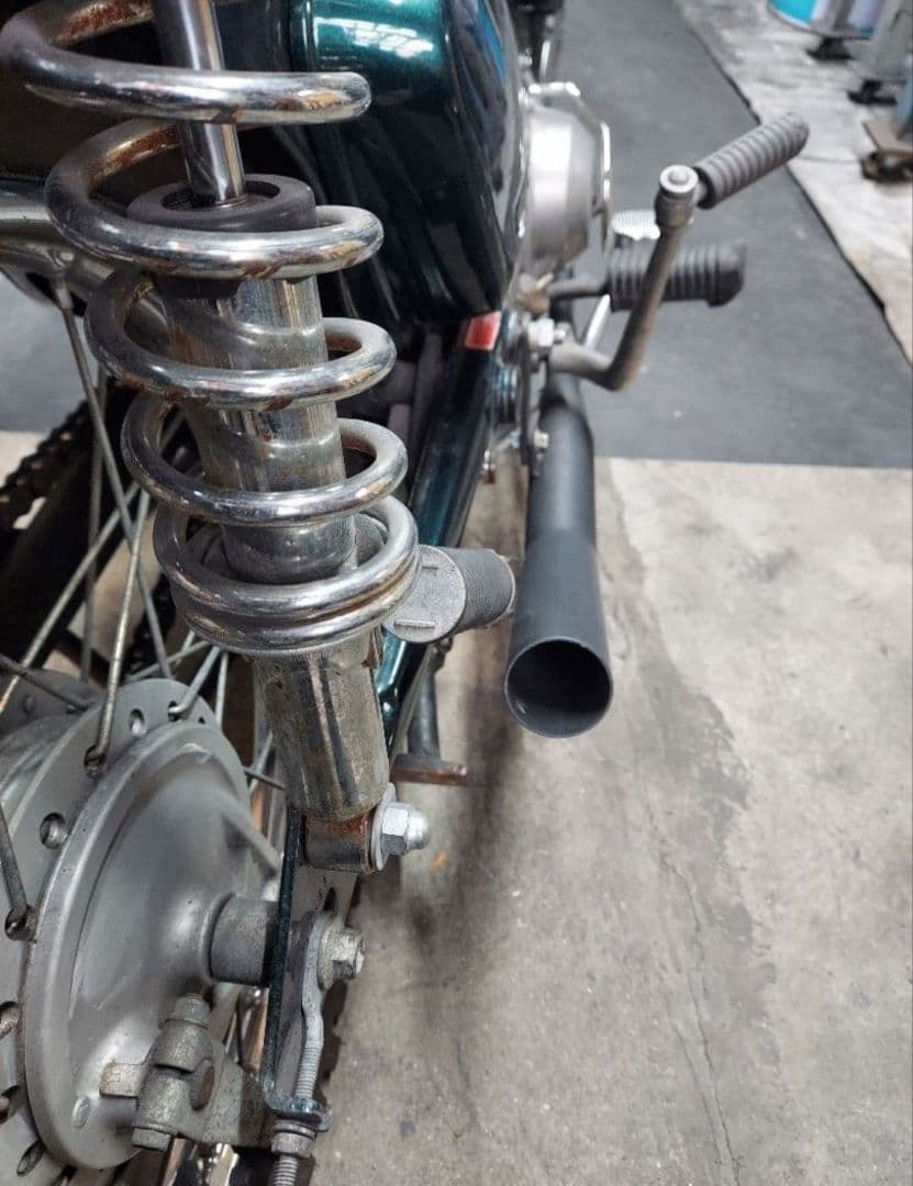 フェアリー　スーパーカブ　ワンオフマフラー　キャブ車専用