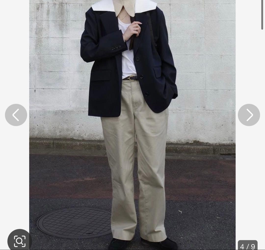 CLANE SAILOR COLLAR TAILORED JACKET 同型