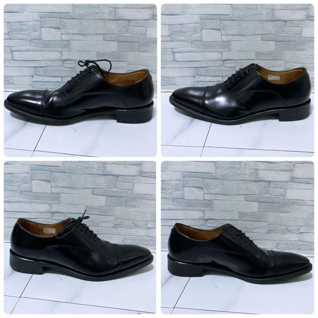 美品 REGAL ビジネスシューズ 315R ストレートチップ 本革 26 黒