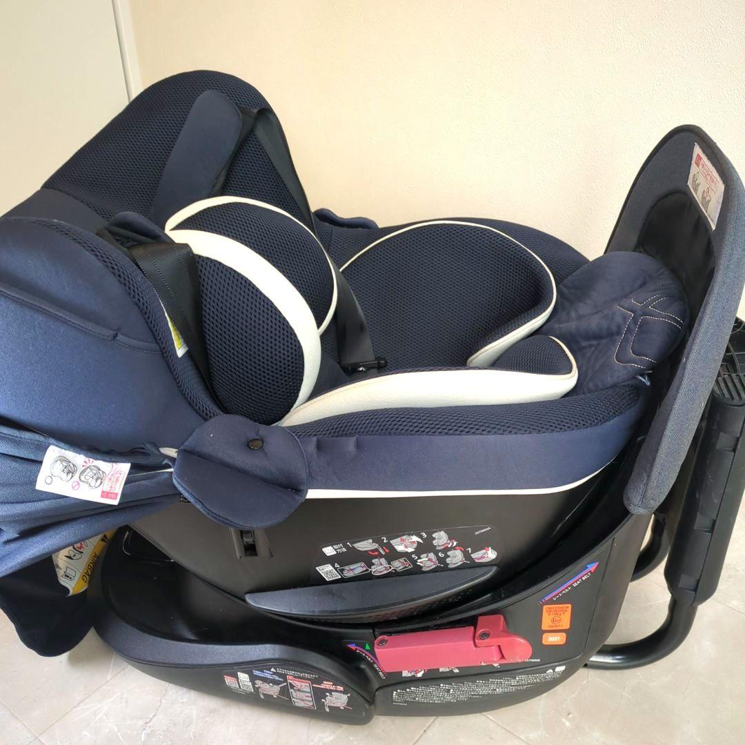 AILEBEBE クルトット5S シートベルト固定 エールベベ チャイルドシート