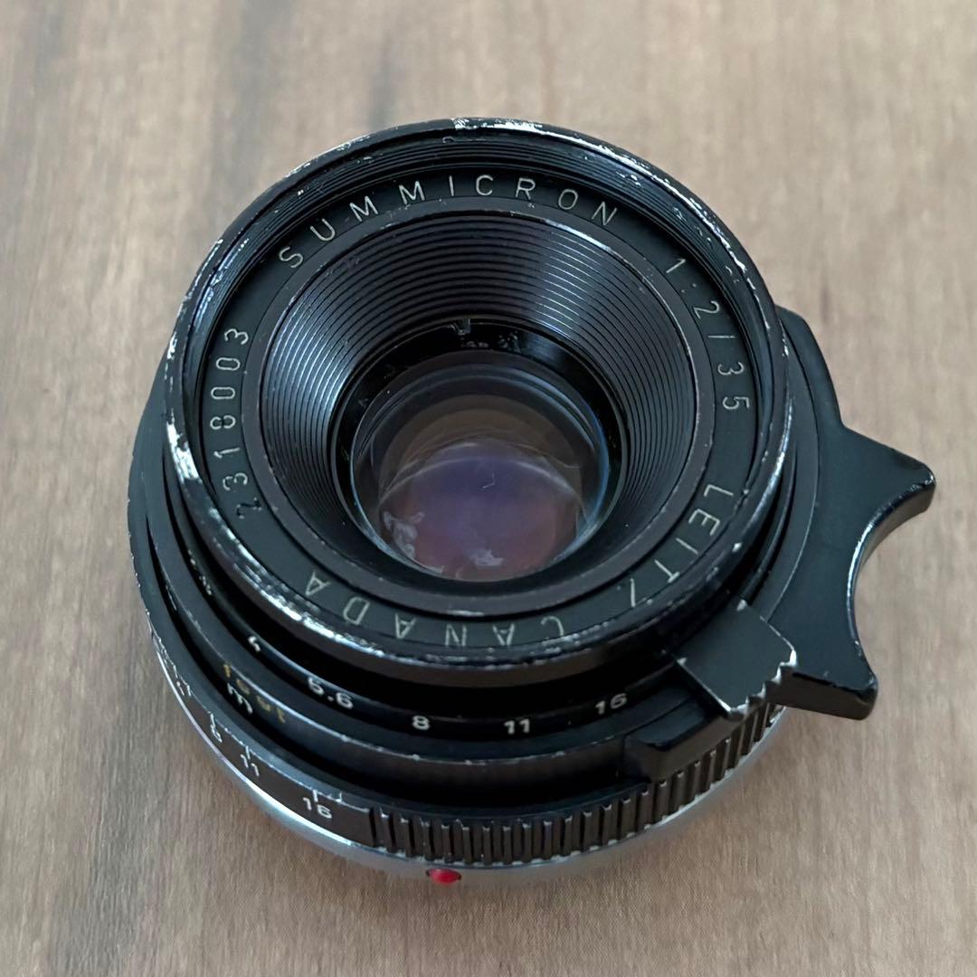 ツノ付き ズミクロン 35mm 第2世代 6枚玉 LEICA SUMMICRON