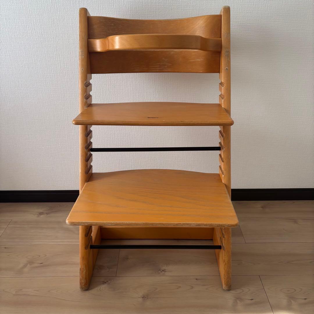 ストッケ　トリップトラップ　ベビーチェア　ハイタイプ