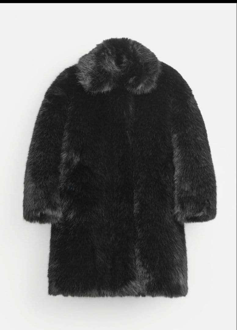 【タグ付美品】ZARA × Stefano Pilati ファーコート