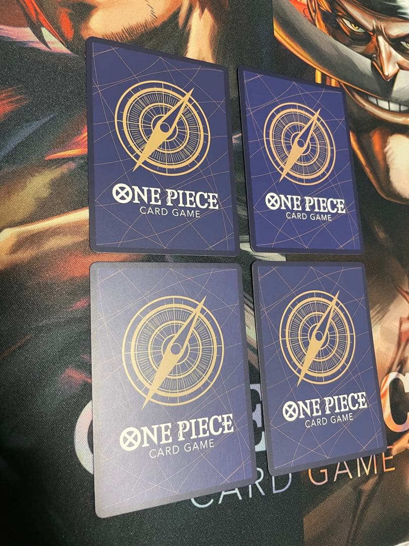 ワンピースカード 手配書SP4種 四皇新たなる皇帝コンプリートセット