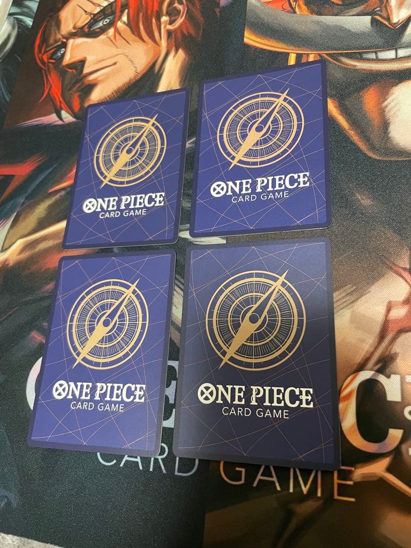 ワンピースカード 手配書SP4種 四皇新たなる皇帝コンプリートセット