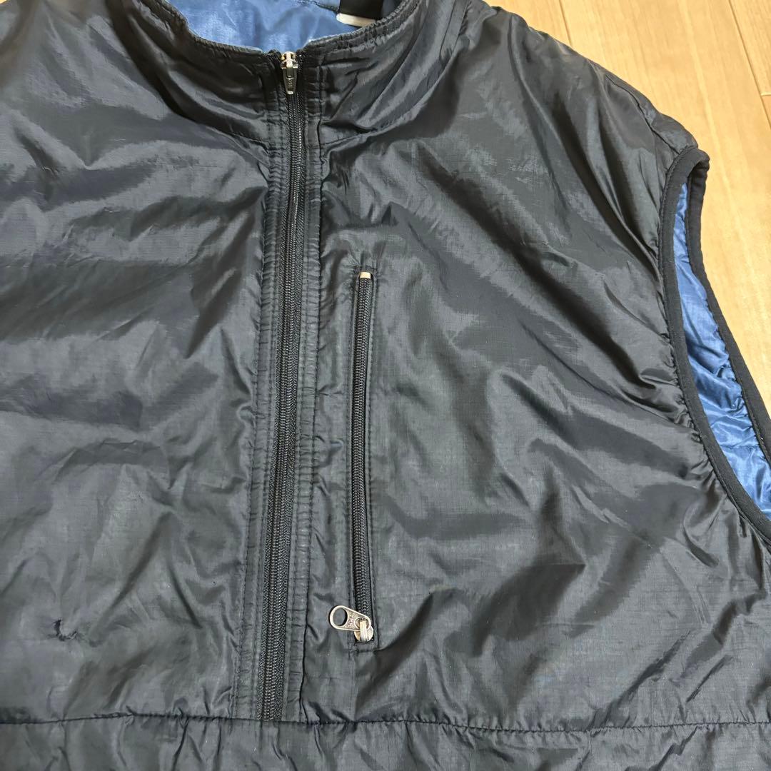 96's patagonia usa製 puff ball vest black