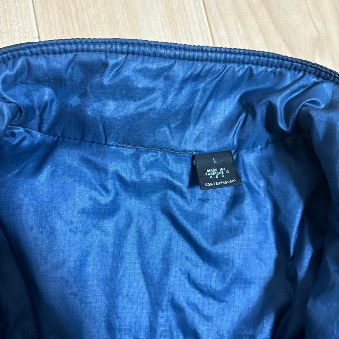 96's patagonia usa製 puff ball vest black