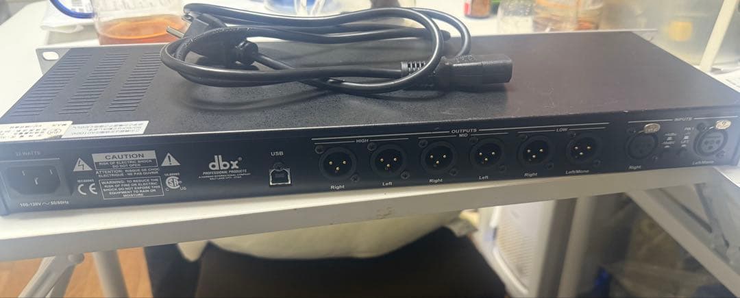 dbx Dack PA+2入力6出力マルチプロセッサー