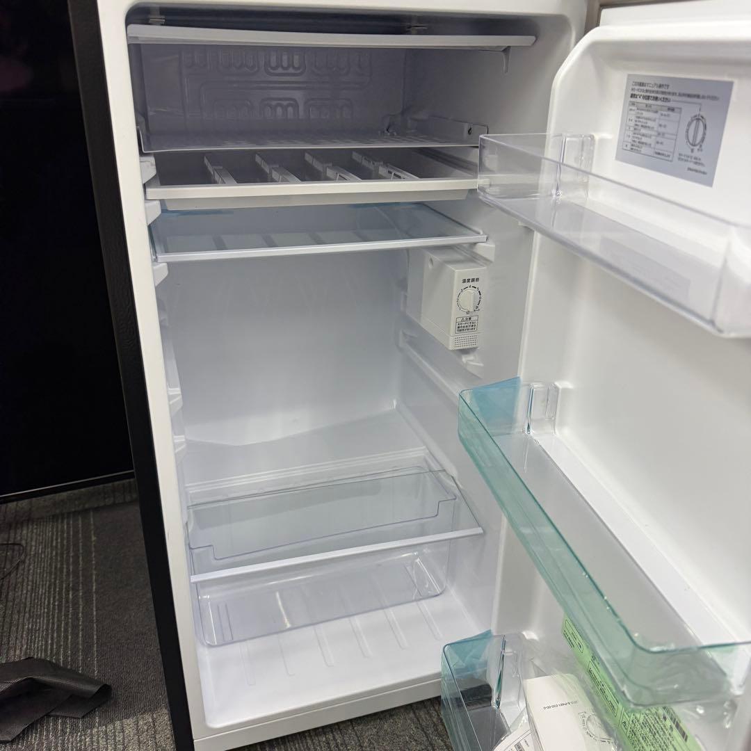 稼動品☆アクア AQR-9P☆2024年製 直冷式 冷凍庫 AQUA 90L