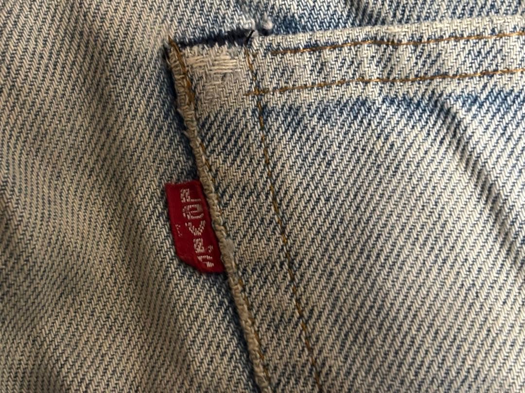 【超希少】Levi's 501 66後期 ハチマル最初期 刻印6 脇割り W35