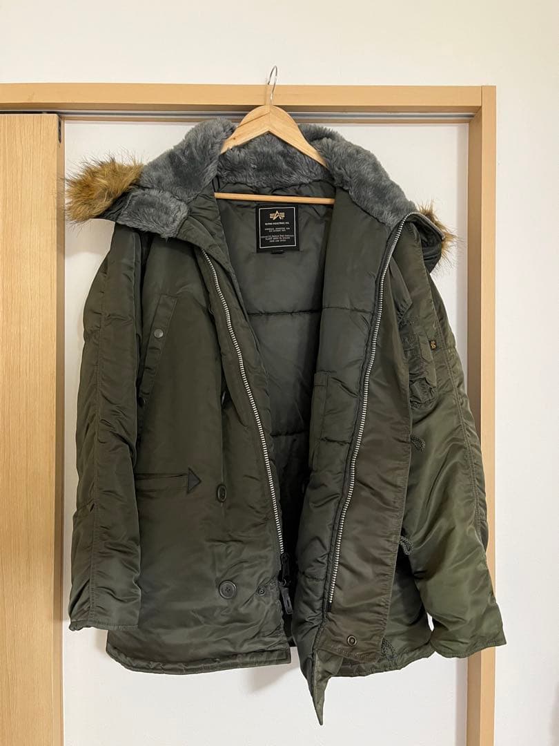 【美品】ALPHA INDUSTRIES N3Bミリタリージャケット XL
