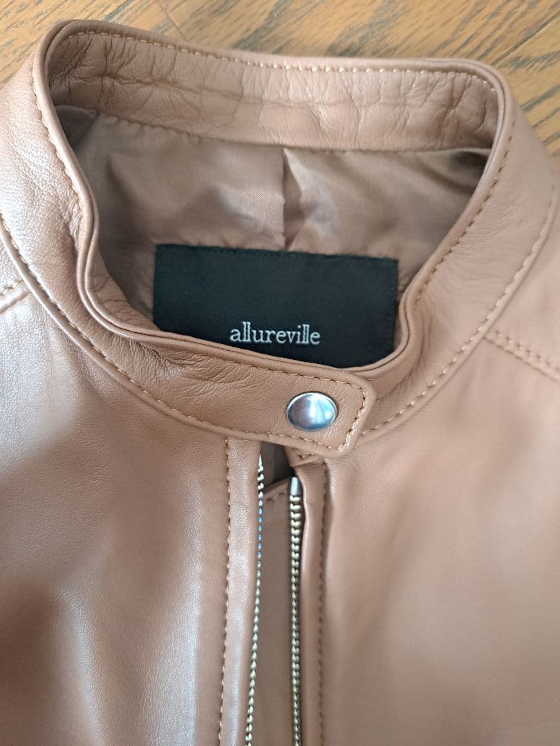 【早い者勝ち！】ALLURVILLE ラムレザージャケット　最もオススメ戦利品！