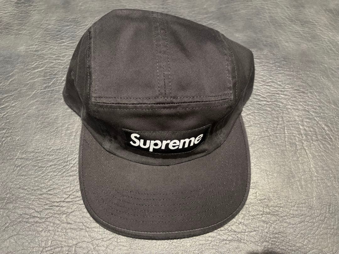 帽子 supreme 25FW Washed Chino Twill Camp Cap