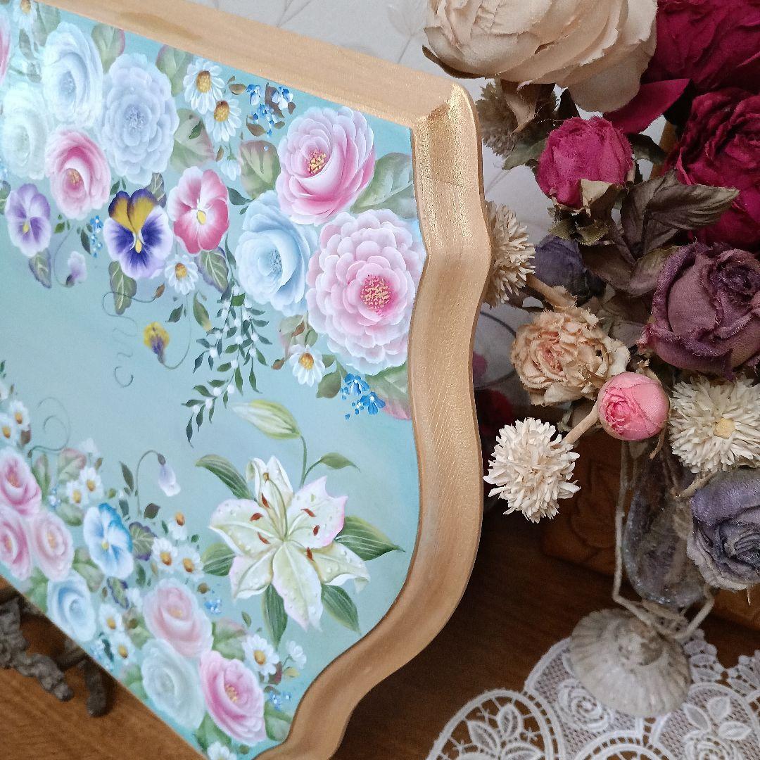 トールペイント作品　カシュです。