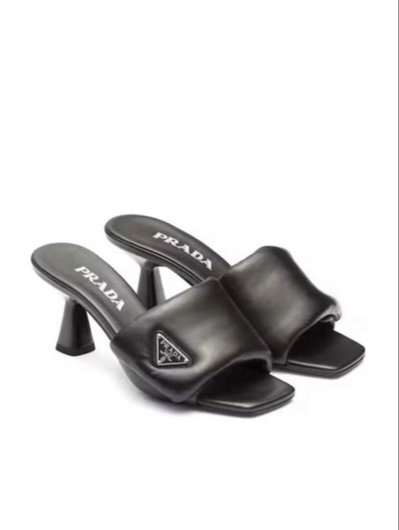 PRADA サンダル　6.5cmヒール