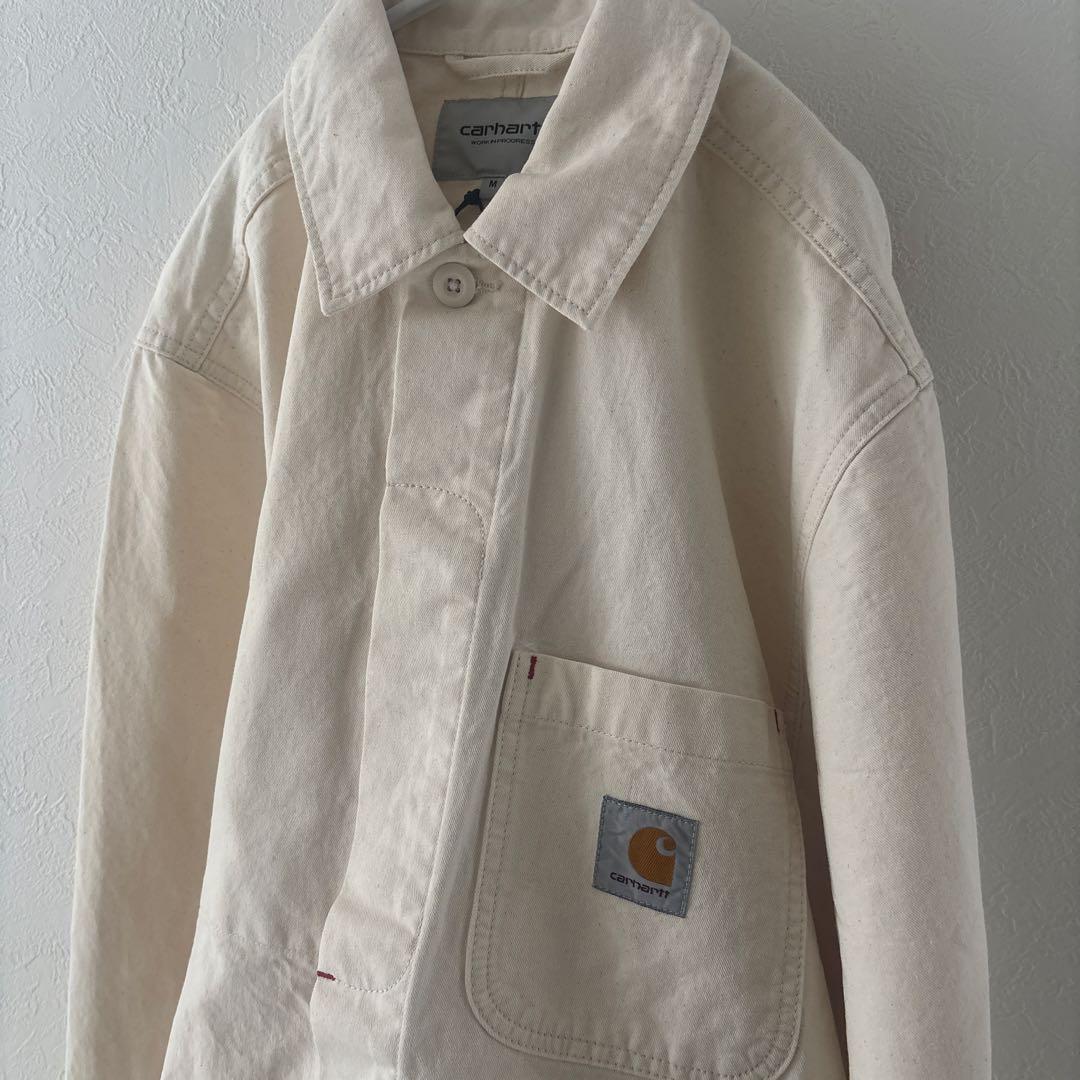 Carhartt WESLEY JACKET カバーオール M アイボリー