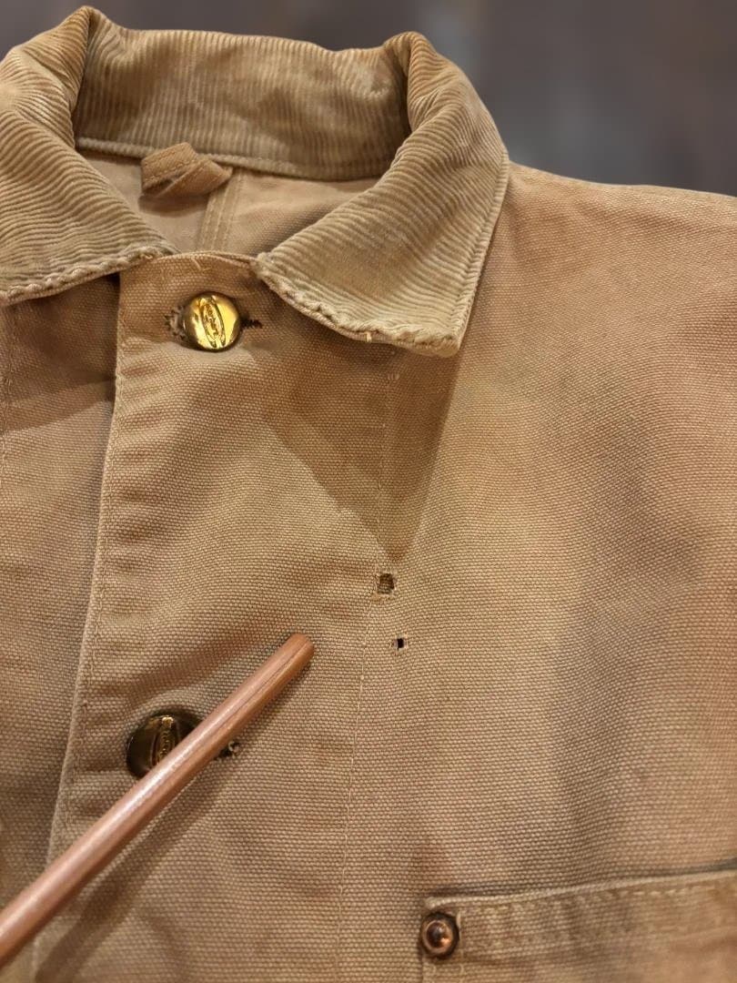 【ボロ】【旧タグ】SIZE 40 Carhartt（カーハート）カバーオール