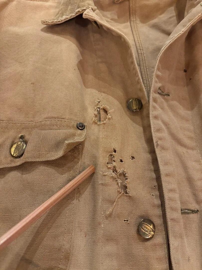 【ボロ】【旧タグ】SIZE 40 Carhartt（カーハート）カバーオール