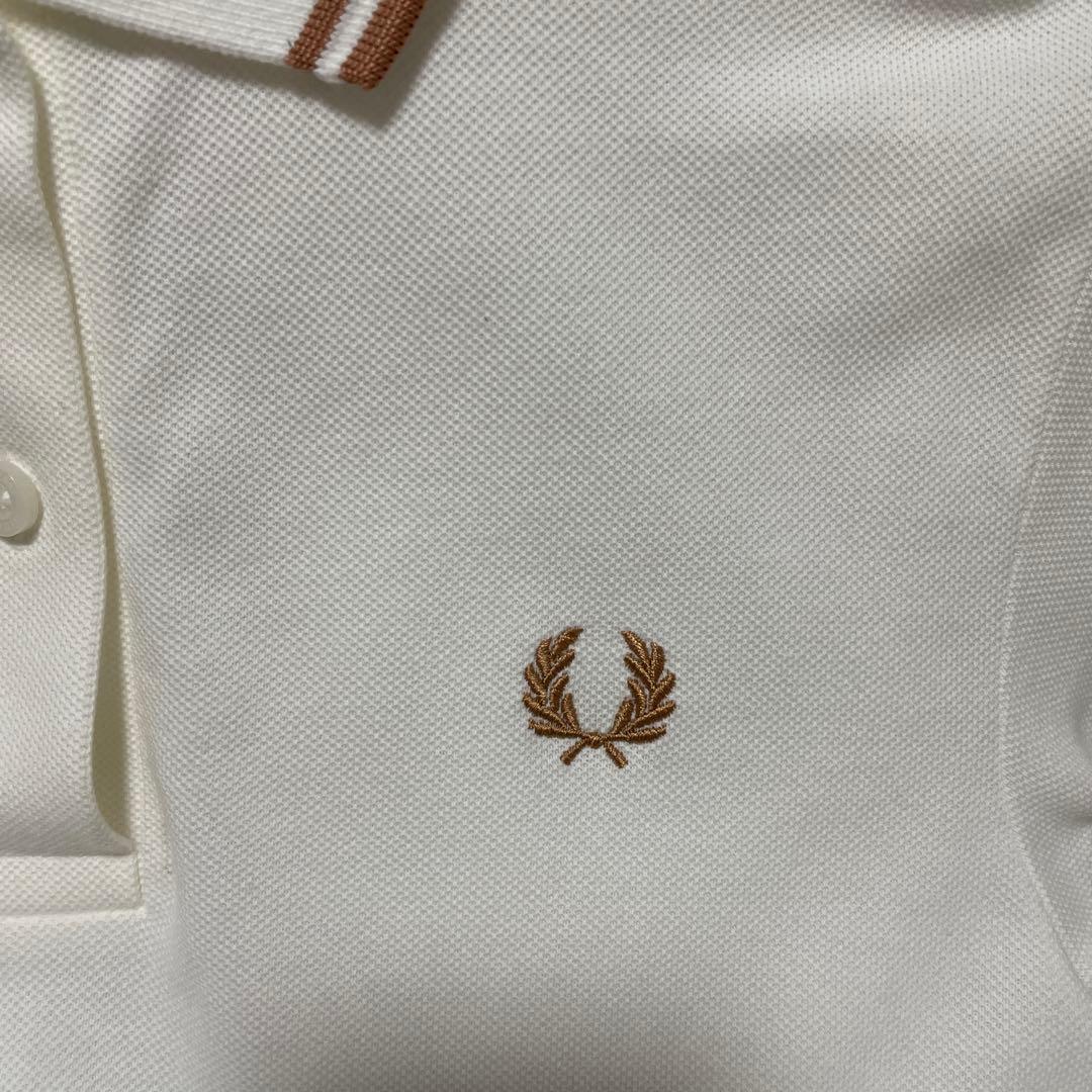FRED PERRY ホワイトポロシャツ Sサイズ