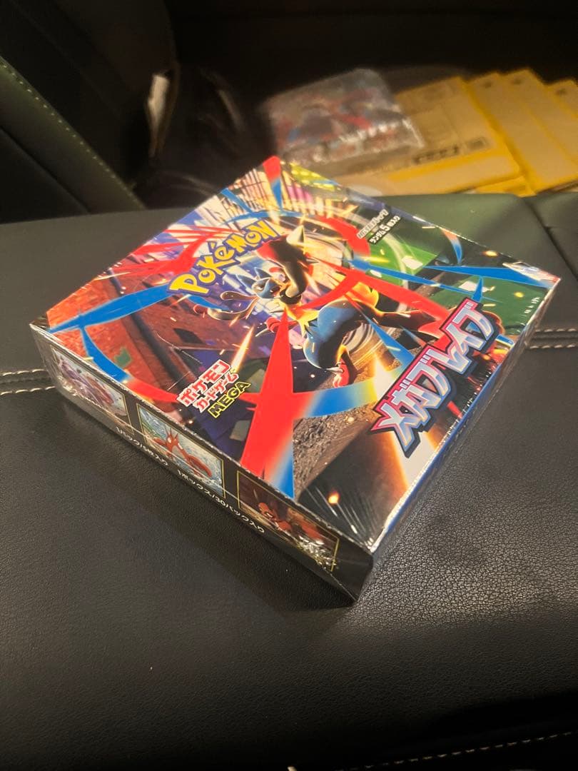 001【未開封/シュリンク付】ポケモンカード メガブレイブ 1BOX