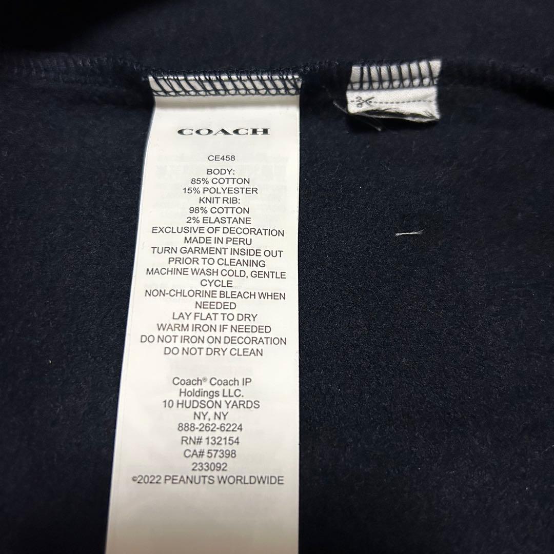 【本日限定お値下げ】COACH x PEANUTS スウェット Sサイズ