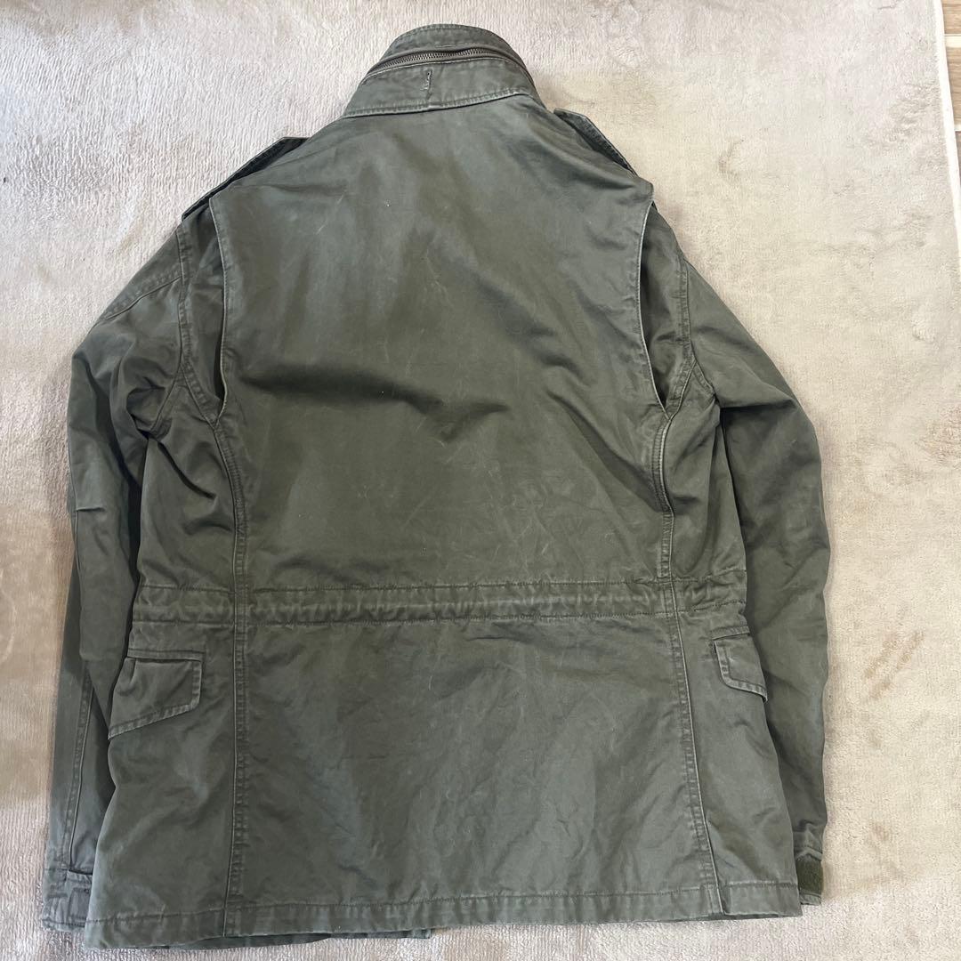 AVIREX M-65ミリタリージャケット XL グレー