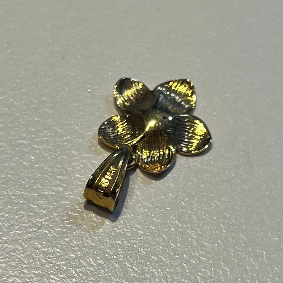 断*ゃ様 ★美品★k14 ARR ハワイアンジュエリー プルメリア　ペンダントト