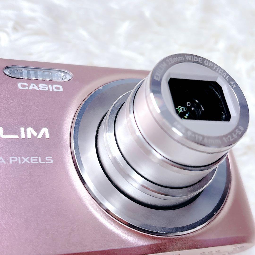【希少・人気色・極美品】CASIO EXILIM EX-Z400 ピンクデジカメ