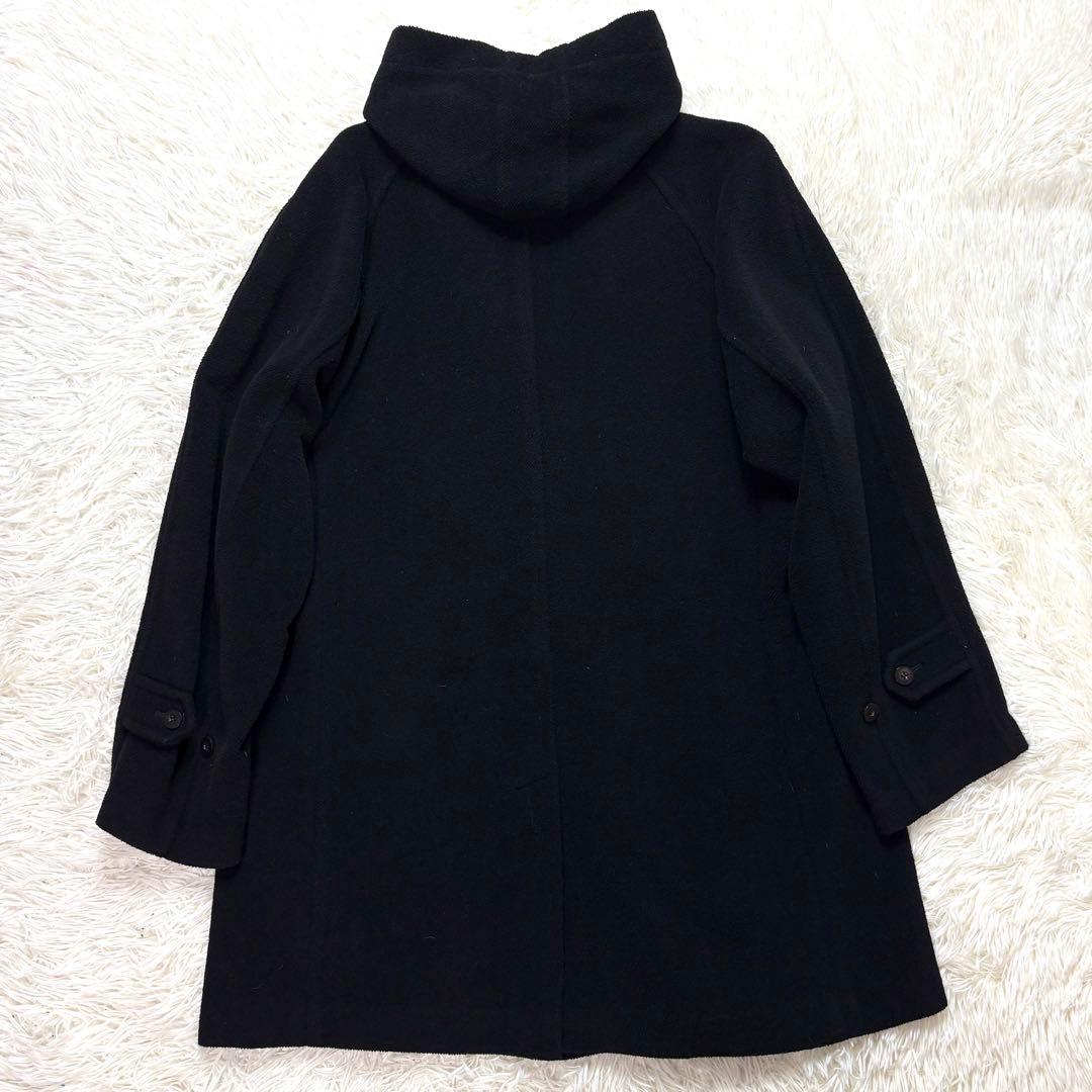 【美品】Y's ヨウジヤマモト ダッフルコート ダブル ロング丈 黒 97AW