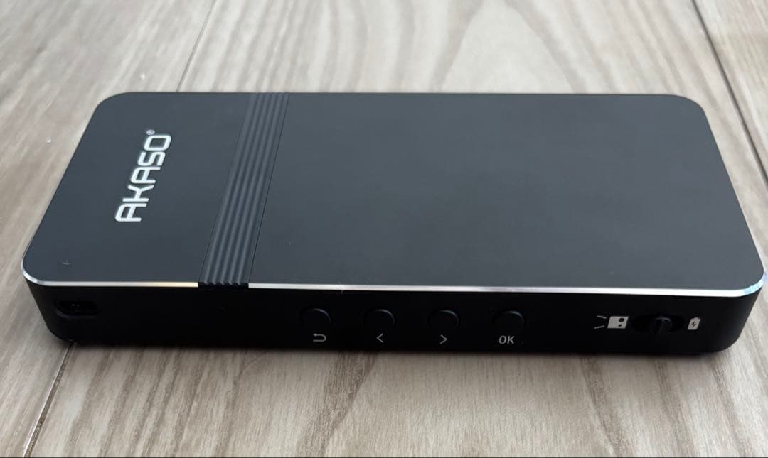 AKASO プロジェクター 小型 DLP ミニ 1080P