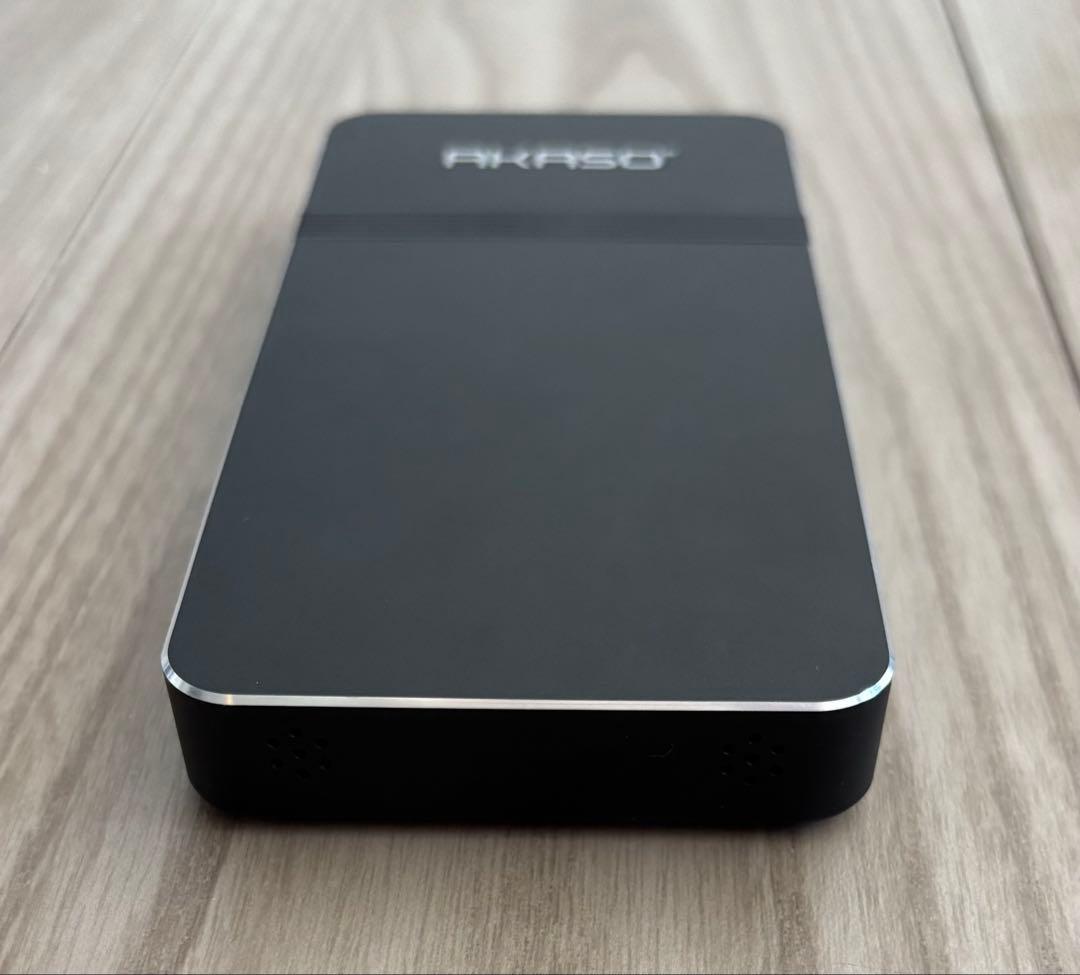 AKASO プロジェクター 小型 DLP ミニ 1080P