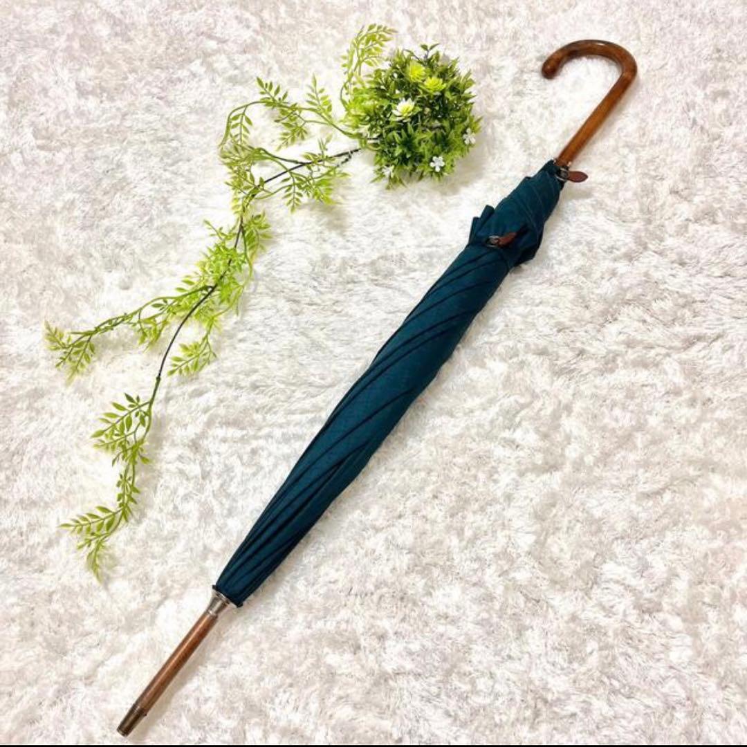 希少　GUCCI umbrella グッチ　アンブレラ　傘　オールドグッチ