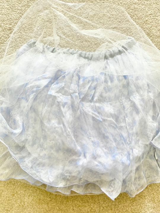 baby Dior ベビー ディオール シルク100% シフォン スカート