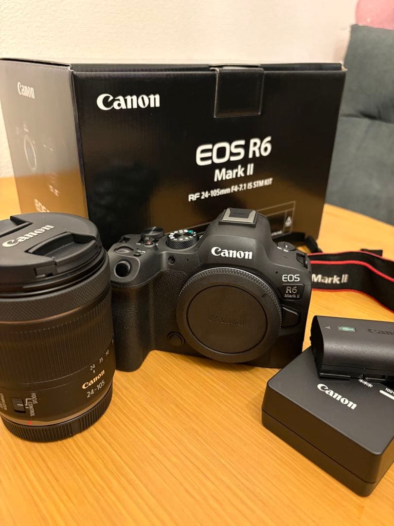 【美品】EOS R6 MarkII RF24-105 IS STM レンズキット