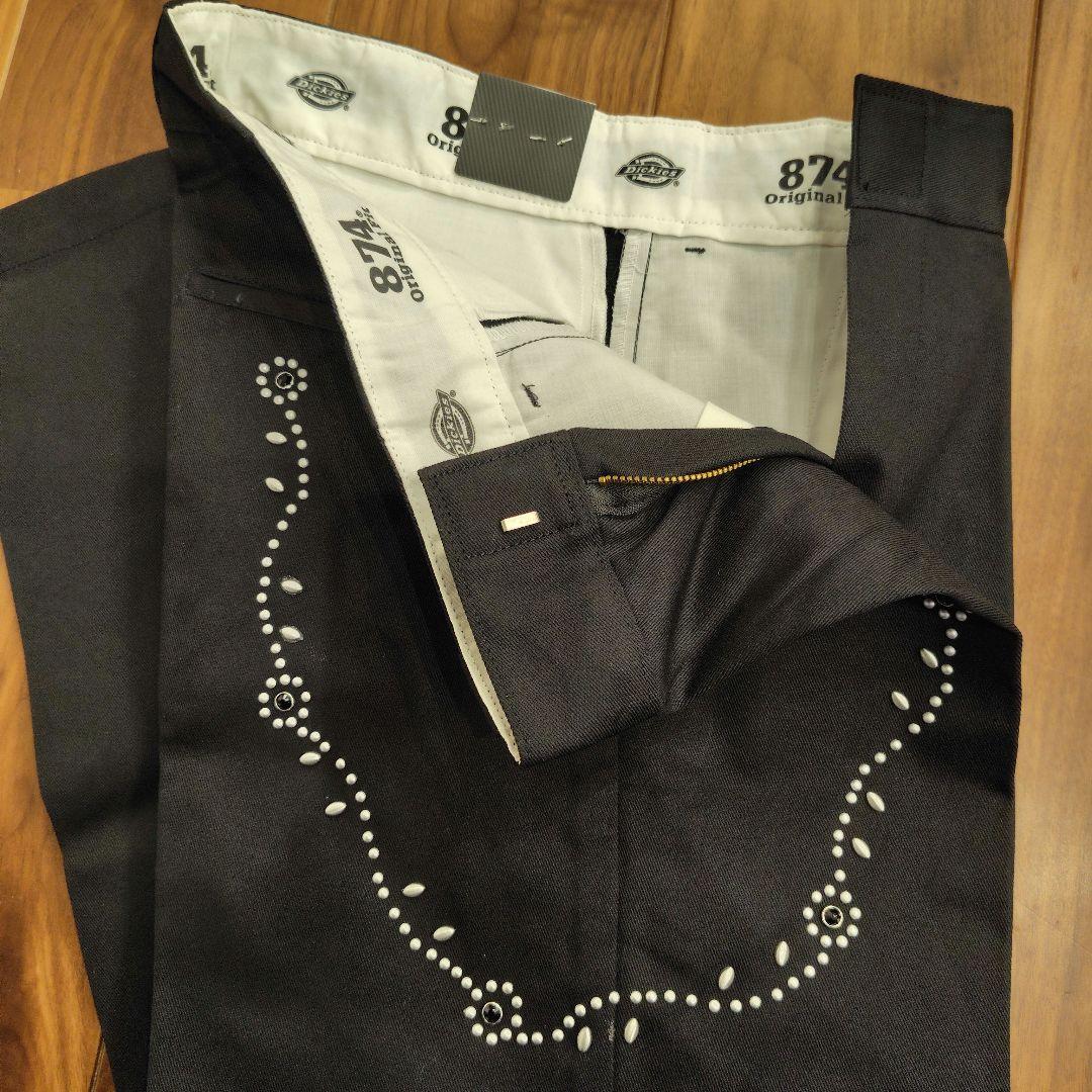 ディッキーズ874スタッズカスタム■W32キムタク木村拓哉HTCアメカジ古着