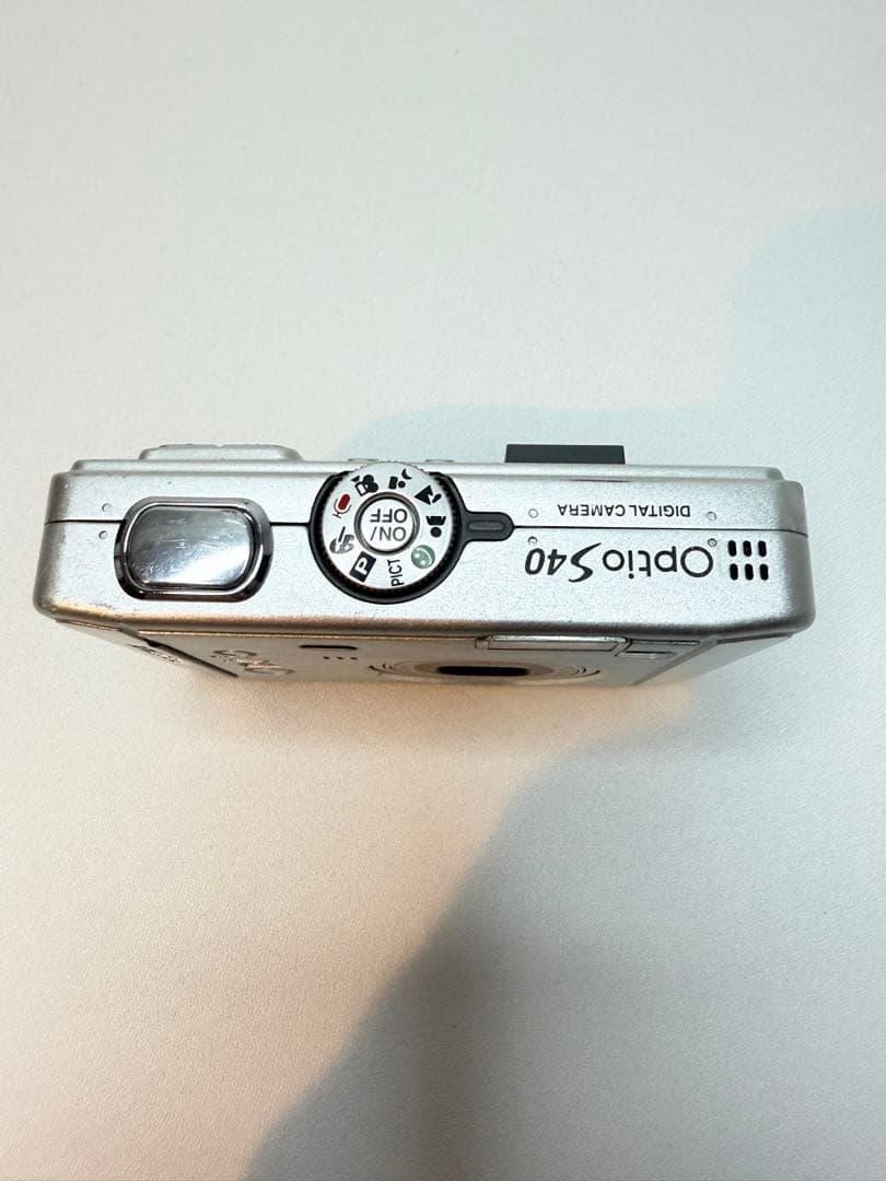 PENTAX Optio S40コンパクトデジタルカメラ　シルバー